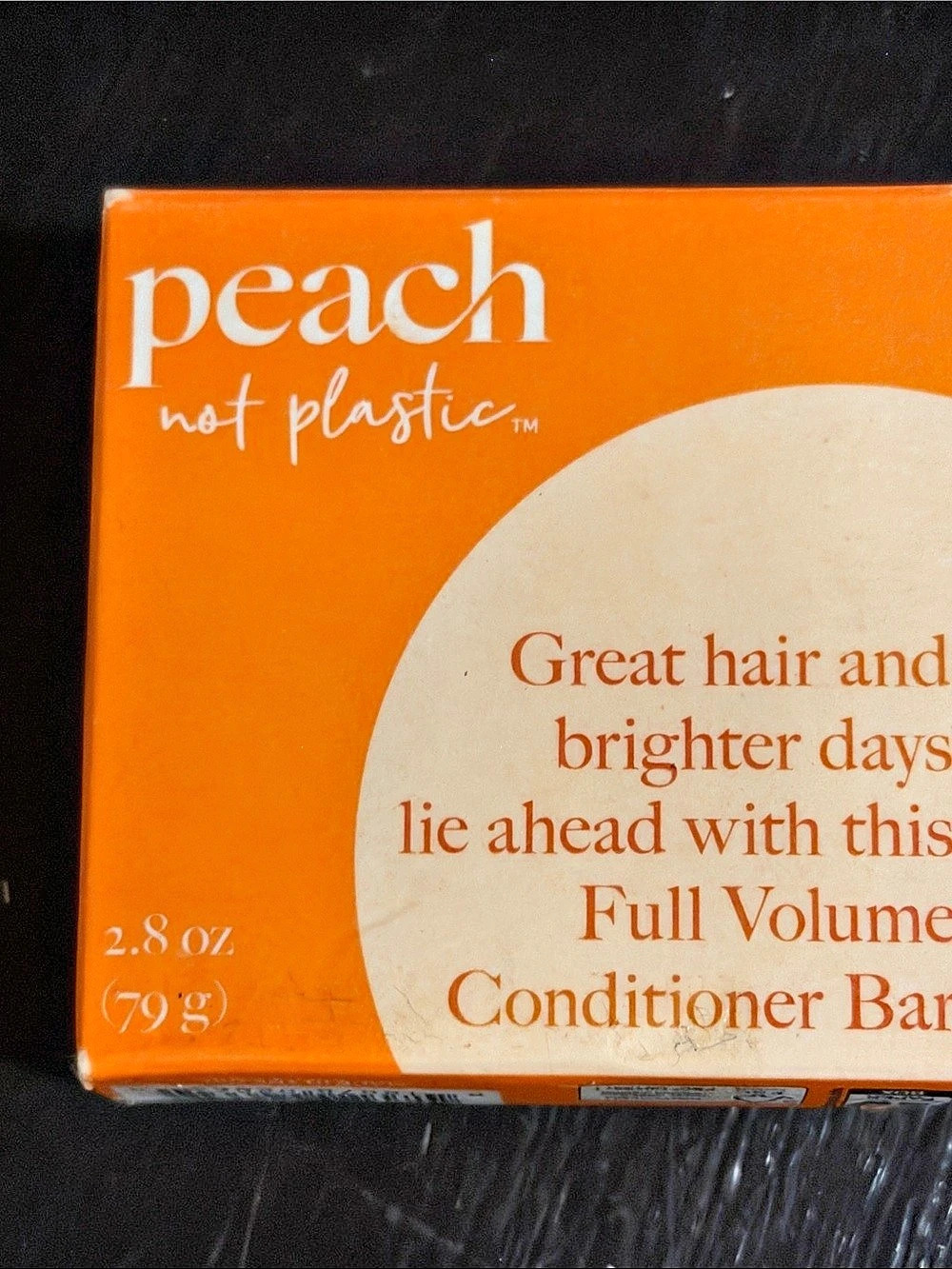 Peach Full Volume Conditioner Bar Conditioner Bar NWT